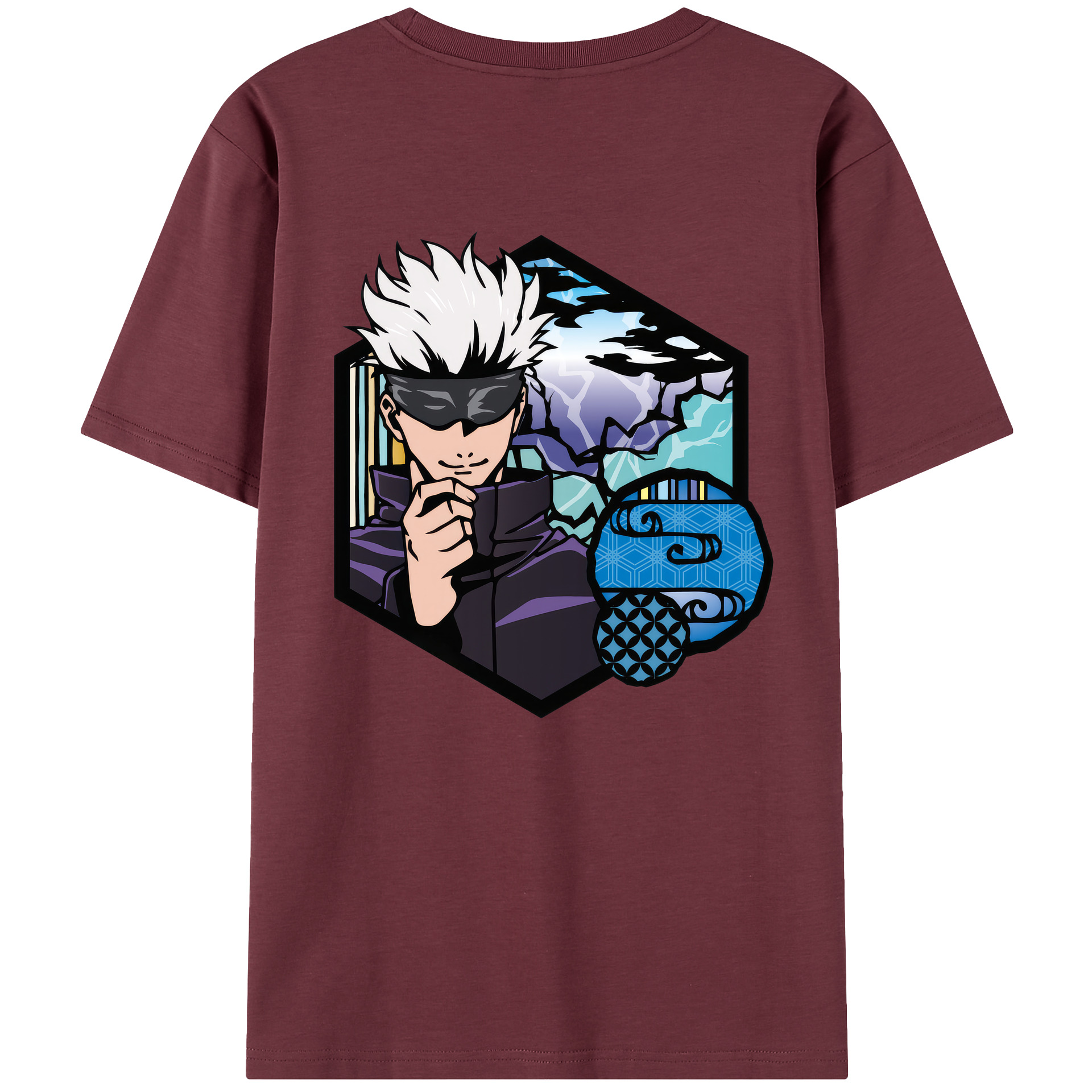 （画像用） 呪術廻戦 Jujutsu Kaisen 綿100％半袖Tシャツ（背面プリント）